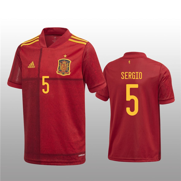 camiseta primera equipacion sergio busquets Espana 2021
